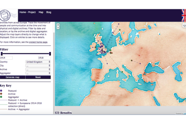 Interactive mapping of memories